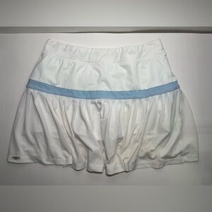 L'Etoile Sport Tennis Pickleball Skort Womens Ruffle Skort Pointelle Retro